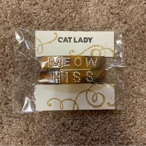 Brown Hair Clips with Fun Designs